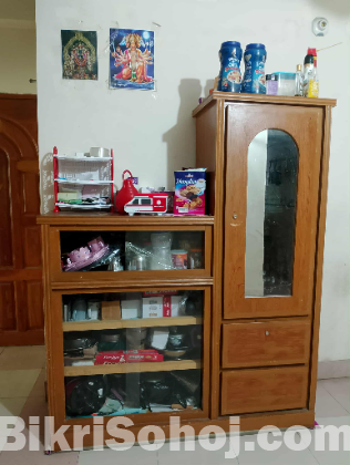 Bed, Almira and showcase